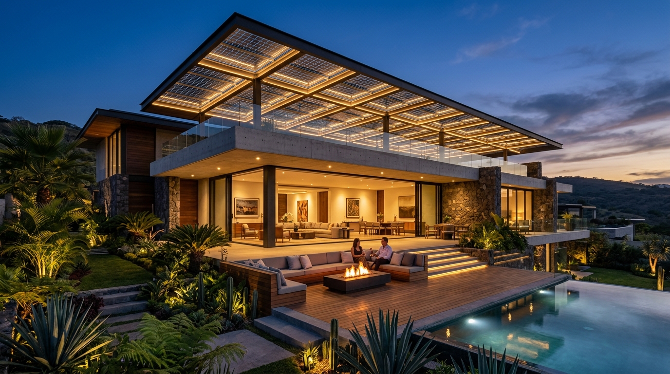 MyNova Architectural Solar Pergola Estate