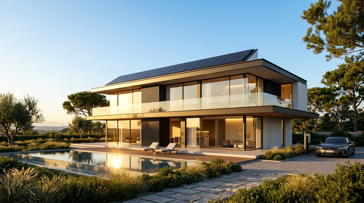 Residential Solar Villa